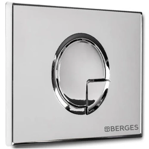 Кнопка смыва для инсталляции Berges Novum R3 040023 Хром