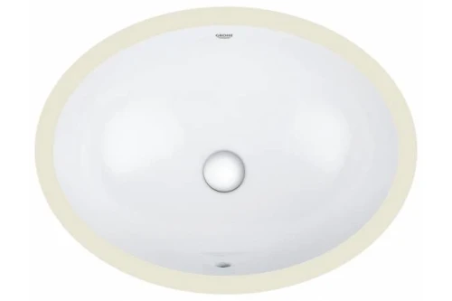 Раковина Grohe Bau Ceramic 56 39423000 Белая фарфор встраиваемый