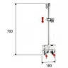 Душевая штанга Remer 312P Хром