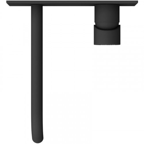 Смеситель для раковины Cezares Leaf LEAF-BLI1-L-NOP Черный матовый латунь встраиваемый