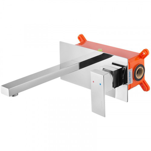 Смеситель для раковины Swedbe Platta 5501 Хром латунь встраиваемый