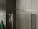 Душевая стенка Allen Brau Priority 80 3.31013.00G профиль Хром стекло тонированное