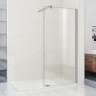 Душевая перегородка WeltWasser WW400 G-1 100 10000002939 профиль Хром стекло прозрачное
