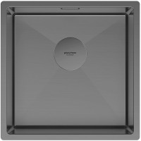 Кухонная мойка Paulmark Next 44 Uni PM214444-GM Вороненая сталь нержавеющая сталь встраиваемый