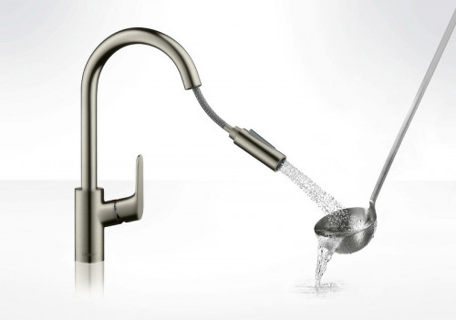 Смеситель для кухни Hansgrohe Focus 31815800 Сталь латунь