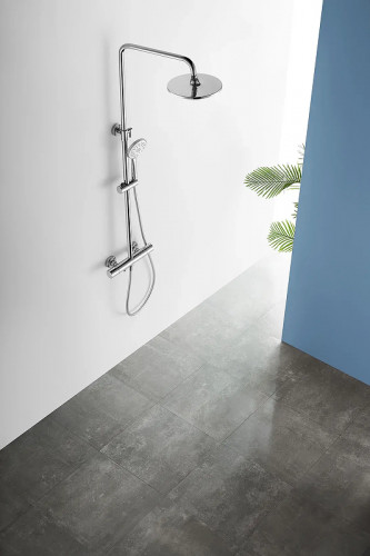 Душевая система Arrow AG3318CP с термостатом цвет Хром