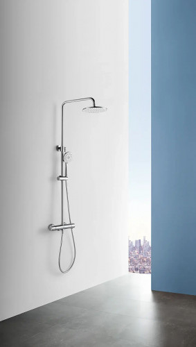 Душевая система Arrow AG3318CP с термостатом цвет Хром