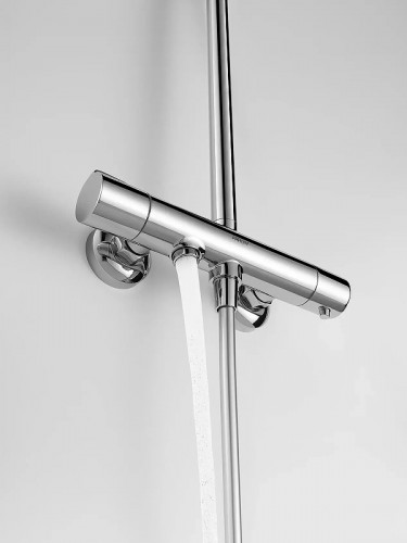 Душевая система Arrow AG3318CP с термостатом цвет Хром