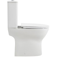 Унитаз компакт BelBagno Lounge BB045CPR/SC без бачка с сиденьем Микролифт фаянс напольный