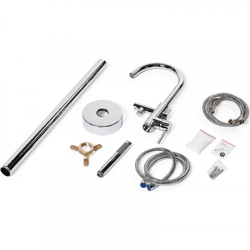 Смеситель для ванны Orange Steel M99-336cr Хром на пол