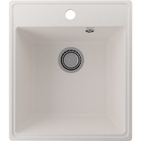 Кухонная мойка Ulgran Quartz Forte 425-01 Жасмин искусственный камень (литьевой мрамор) встраиваемый