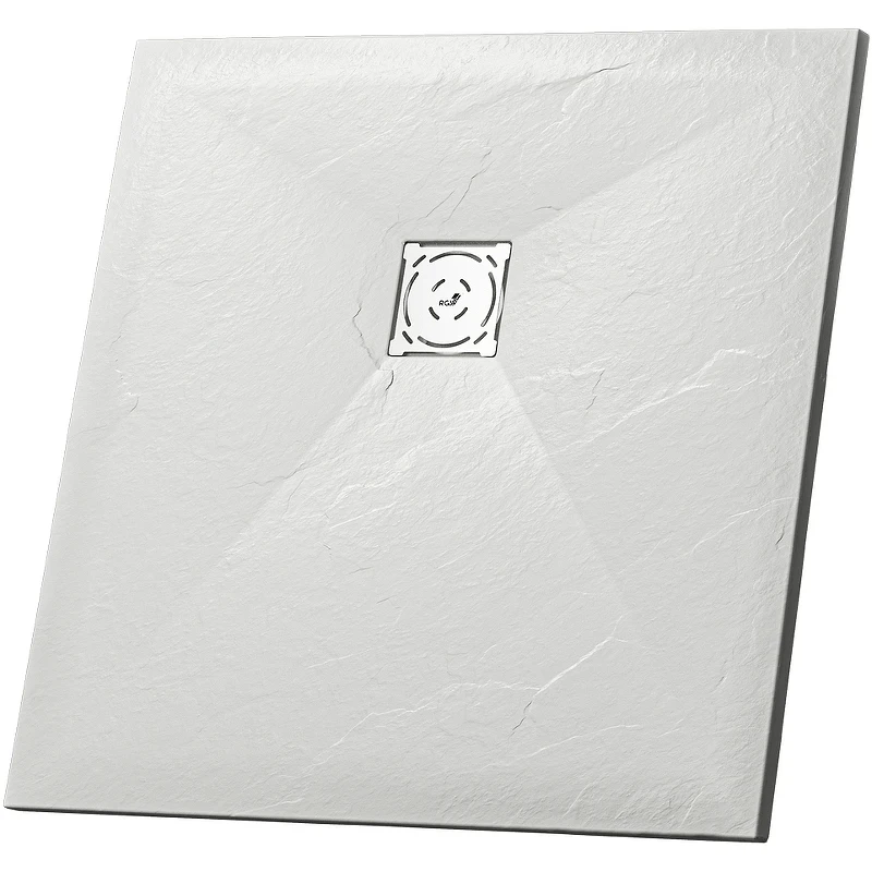 Душевой поддон из искусственного камня RGW Stone Tray ST-W 80x80 16152088-01 Белый