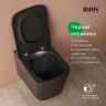 Комплект унитаза и биде Iddis Bild BILR2BMi73 цвет Черный матовый с сиденьем Микролифт