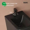 Комплект унитаза и биде Iddis Bild BILR2BMi73 цвет Черный матовый с сиденьем Микролифт