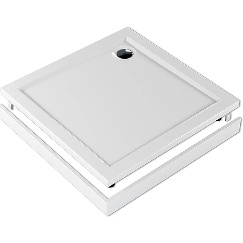 Акриловый поддон для душа Melodia della vita Eletto 100x100 MTYET100100 Белый
