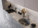 Кухонная мойка Emar Quartz 57 EMQ-1570.C цвет Алмаз