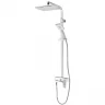Душевая система Grocenberg GB7007-1WC Белая Хром
