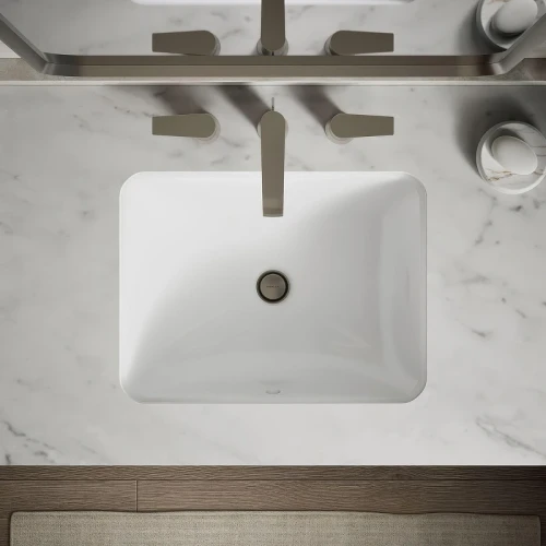 Раковина встраиваемая снизу Jacob Delafon (Kohler) Caxton 55 20413T-0 цвет Белый