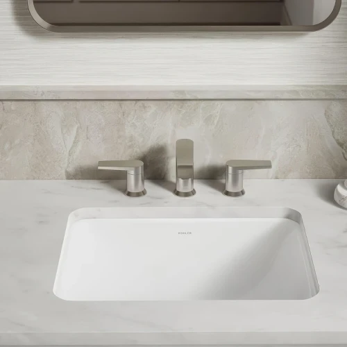 Раковина встраиваемая снизу Jacob Delafon (Kohler) Caxton 55 20413T-0 цвет Белый