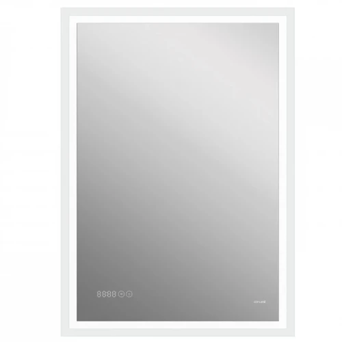 Зеркало Cersanit Led 080 Design Pro 60 KN-LU-LED080*60-p-Os с подсветкой с часами и подогревом стекло