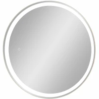 Зеркальный шкаф Континент Torneo Black LED 70 МВК084 с подсветкой Черный МДФ / ЛДСП, стекло