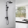Душевая система Abber Weiss Insel AF8016BL цвет Черный матовый