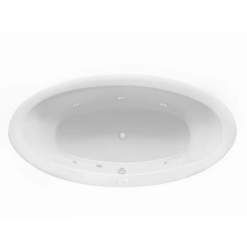 Акриловая ванна Excellent Lumina 190x95 WAEX.LUM19.SOFT.WH цвет Белый с гидромассажем форсунки Белые