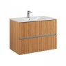 Тумба под раковину Art&Max Elegant 80 AM-ELEGANT-800-2C-SO-BR-P подвесная цвет Бран