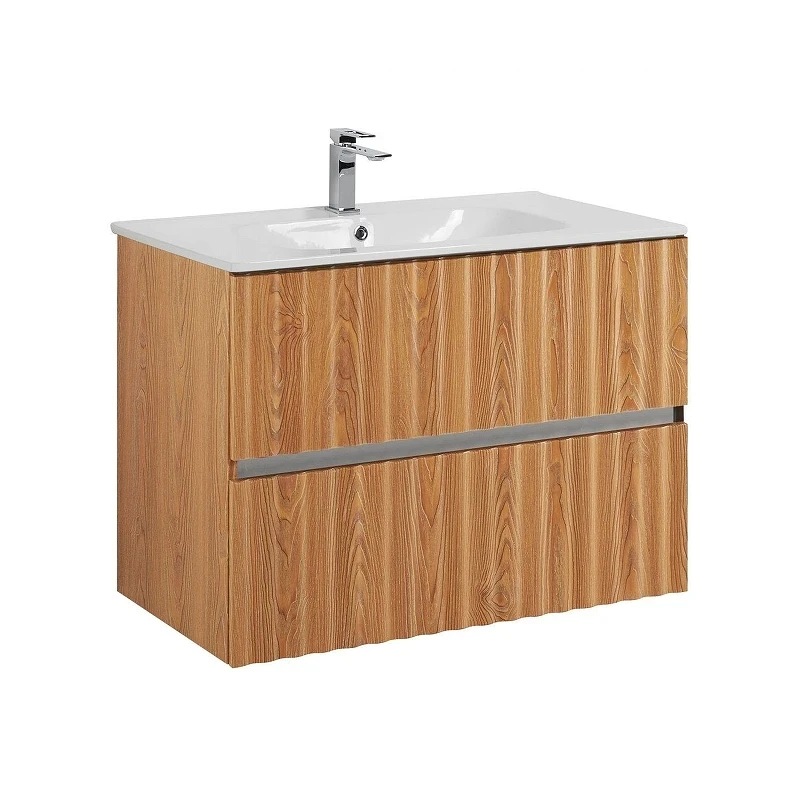 Тумба под раковину Art&Max Elegant 80 AM-ELEGANT-800-2C-SO-BR-P подвесная цвет Бран