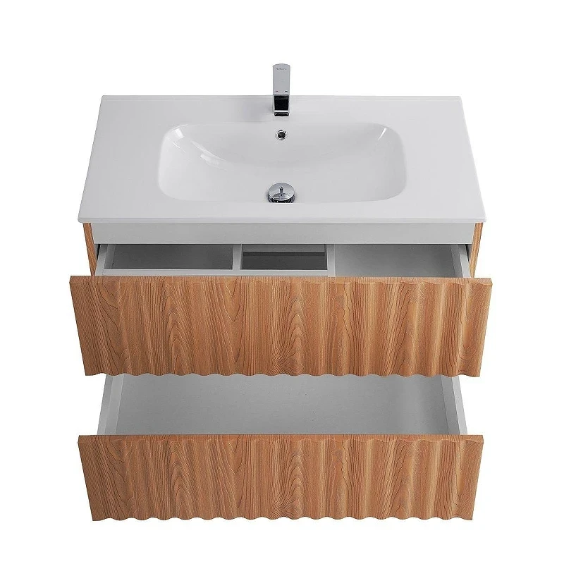 Тумба под раковину Art&Max Elegant 80 AM-ELEGANT-800-2C-SO-BR-P подвесная цвет Бран