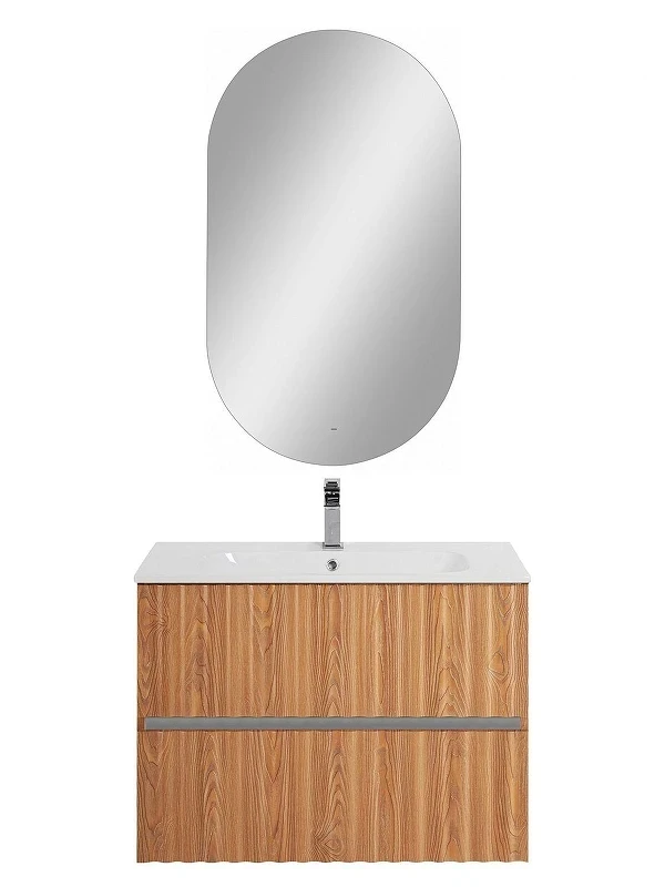 Тумба под раковину Art&Max Elegant 80 AM-ELEGANT-800-2C-SO-BR-P подвесная цвет Бран