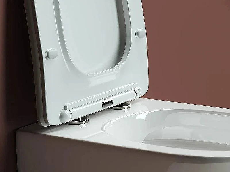 Унитаз с инсталляцией Ceramicanova Forma CN3009 + Grohe Rapid SL 38811KF0 с сиденьем Микролифт и Черной матовой клавишей смыва
