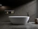 Ванна из искусственного камня Timo Satu 165x80 SATU1650 цвет Белый матовый