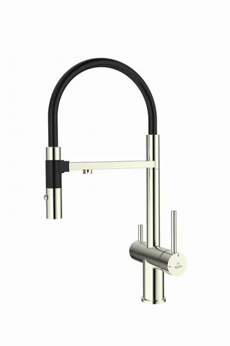 Смеситель для кухни Rose R958L цвет Сатин Черный