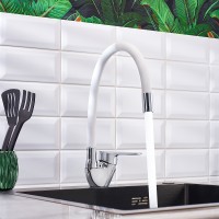 Смеситель для кухни Ростовская Мануфактура Сантехники Boou B8215-23J Хром латунь