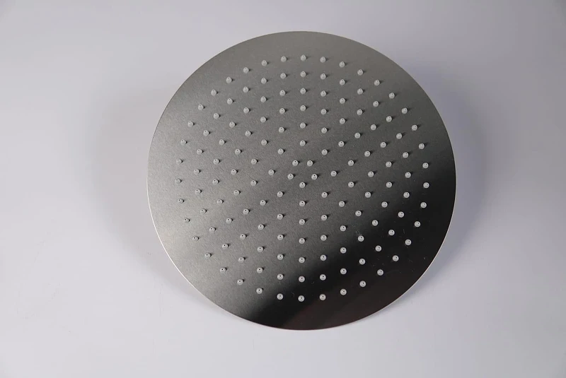 Душевая система Knotlor Eclipse SS-24 с термостатом цвет Матовая сталь