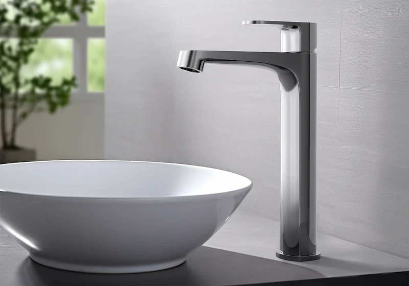 Смеситель для раковины Aquatek Оберон AQ1204CR Хром латунь