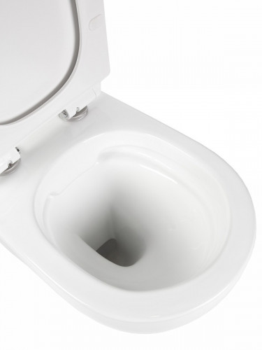 Унитаз Bond F01-10 подвесной Белый с сиденьем Микролифт фарфор подвесной