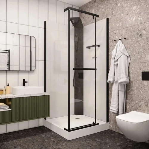 Душевая кабина Ceruttispa Mimi 90x90 MiMi90B 11103 без гидромассажа