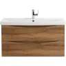 Тумба под раковину BelBagno Marino-Cer 90 MARINO-CER-900-2C-SO-RR-P подвесная Rovere Rustico МДФ / ЛДСП