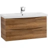 Тумба под раковину BelBagno Marino-Cer 90 MARINO-CER-900-2C-SO-RR-P подвесная Rovere Rustico МДФ / ЛДСП