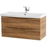 Тумба под раковину BelBagno Marino-Cer 90 MARINO-CER-900-2C-SO-RR-P подвесная Rovere Rustico МДФ / ЛДСП