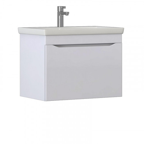 Тумба под раковину Vigo Grani 70 165 подвесная цвет Белый