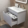 Тумба под раковину Vigo Grani 70 165 подвесная цвет Белый