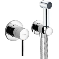 Гигиенический душ со смесителем Kludi Bozz 389980576 Хром латунь на стену