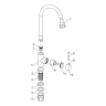 Смеситель для кухни Fmark FS8299H-01 цвет Черный