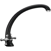 Смеситель для кухни Ulgran Classic U-013-308 Черный латунь