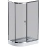 Душевой уголок AM.PM Like Solo Slide 120x80 W83UG-302U120CG профиль Хром глянцевый стекло тонированное