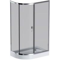 Душевой уголок AM.PM Like Solo Slide 120x80 W83UG-302U120CG профиль Хром глянцевый стекло тонированное