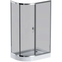 Душевой уголок AM.PM Like Solo Slide 120x80 W83UG-302U120CG профиль Хром глянцевый стекло тонированное